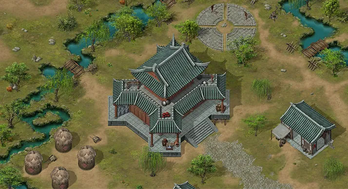 纵江湖场景-大漠孤烟直,塞外江湖行