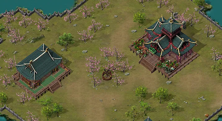 纵江湖场景-桃花源记,世外仙境奇遇